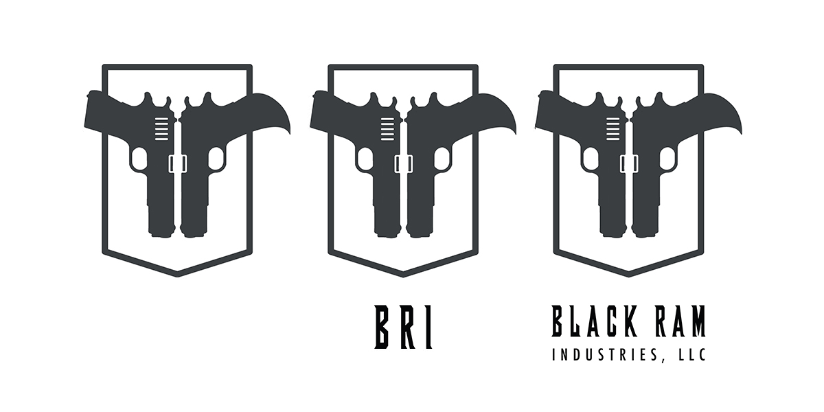 black ram industries logo variations