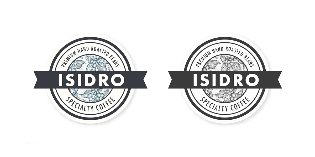 isidro coffee logo designs