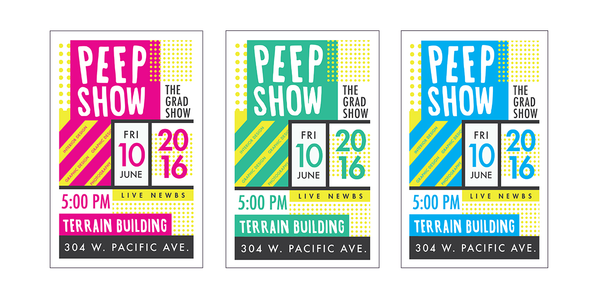 peep show poster series