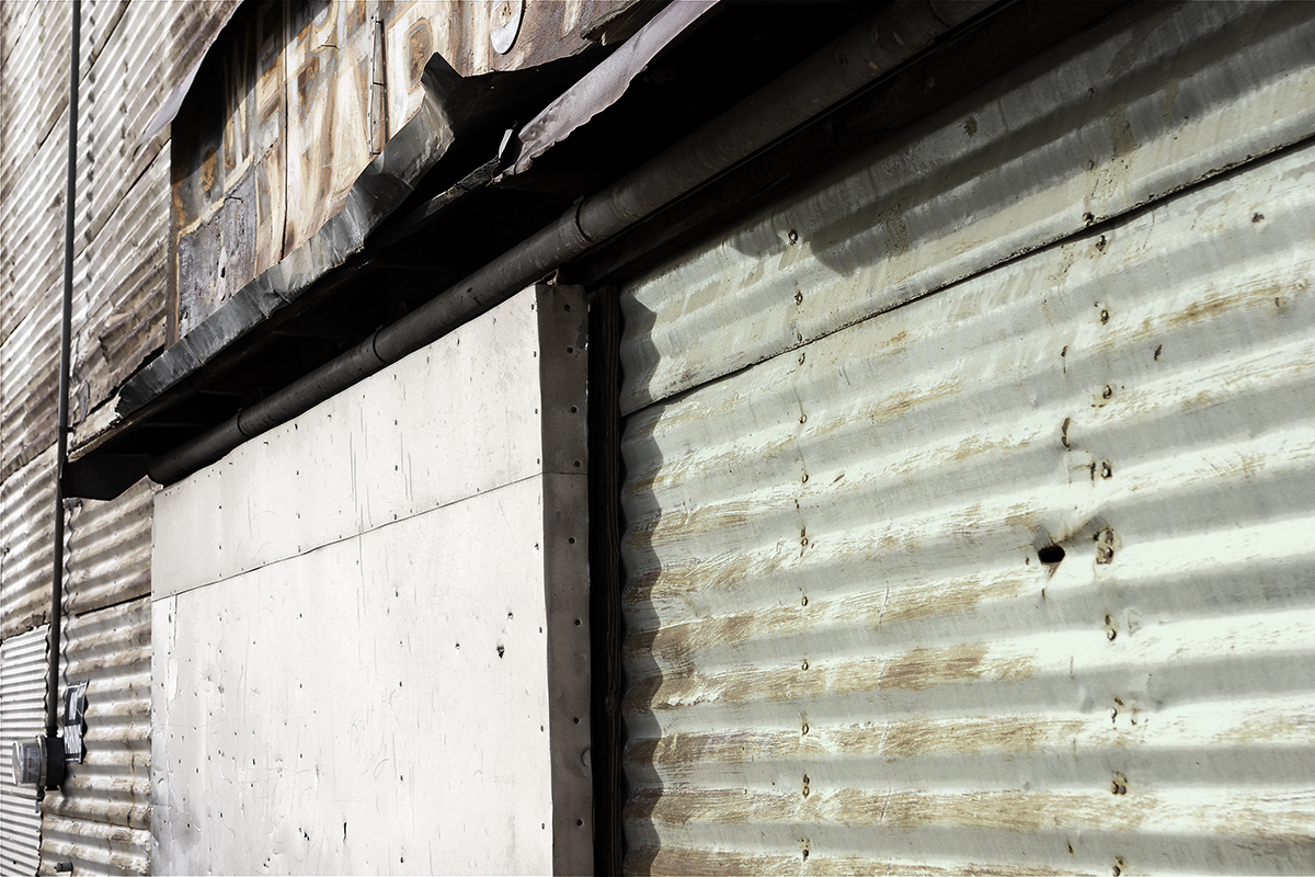 sliding warehouse door, Casper, Wyoming