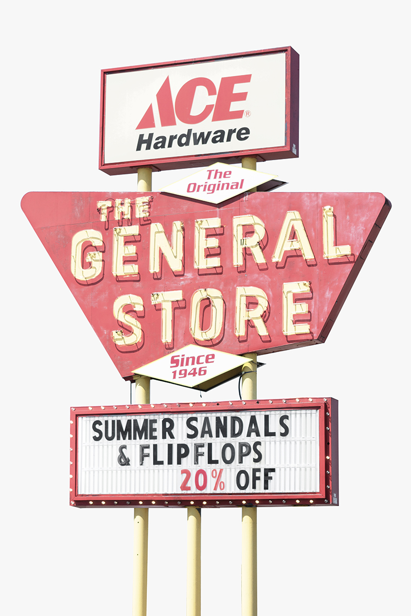 General Store sign, Spokane, Washington