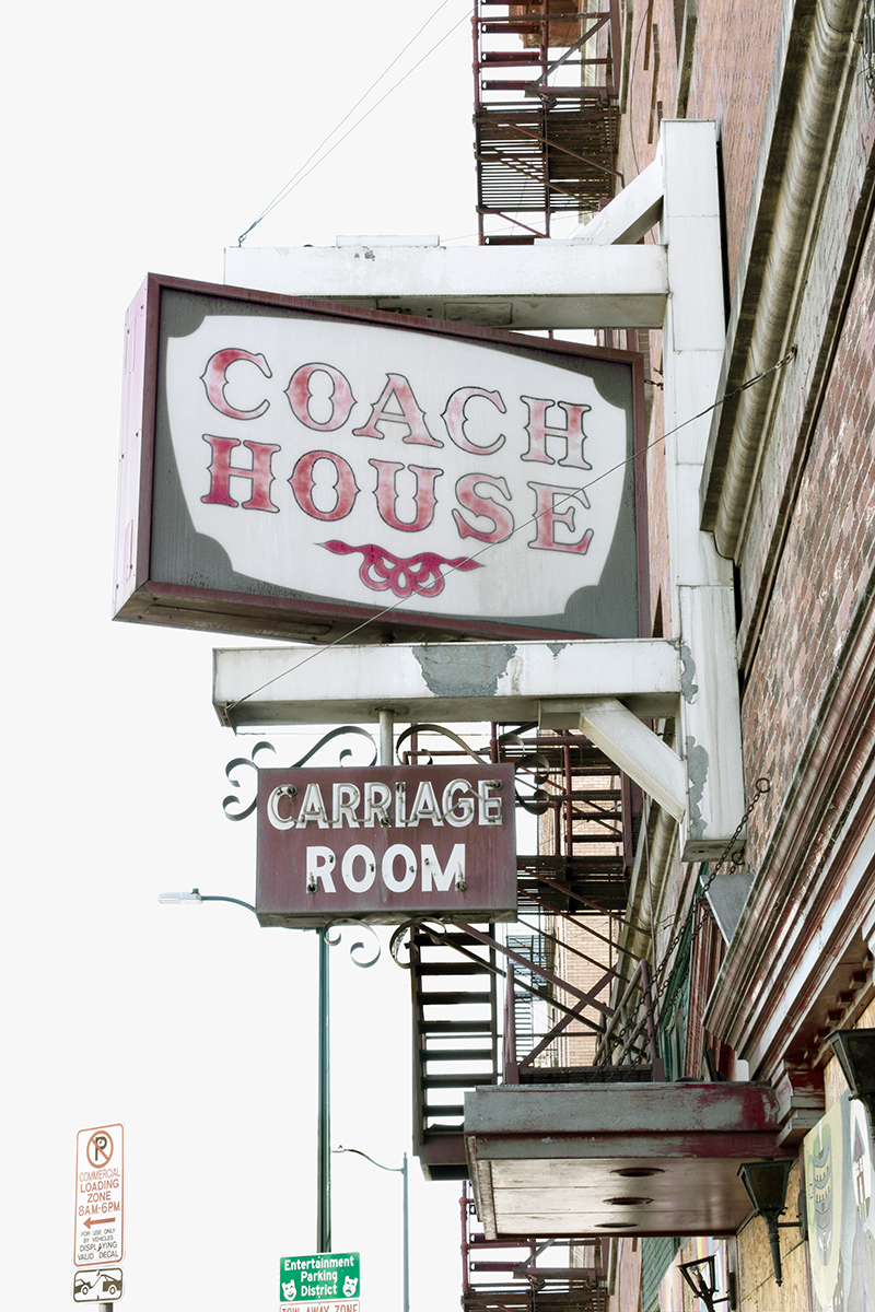 Coach House Lounge sign, Spokane, Washington