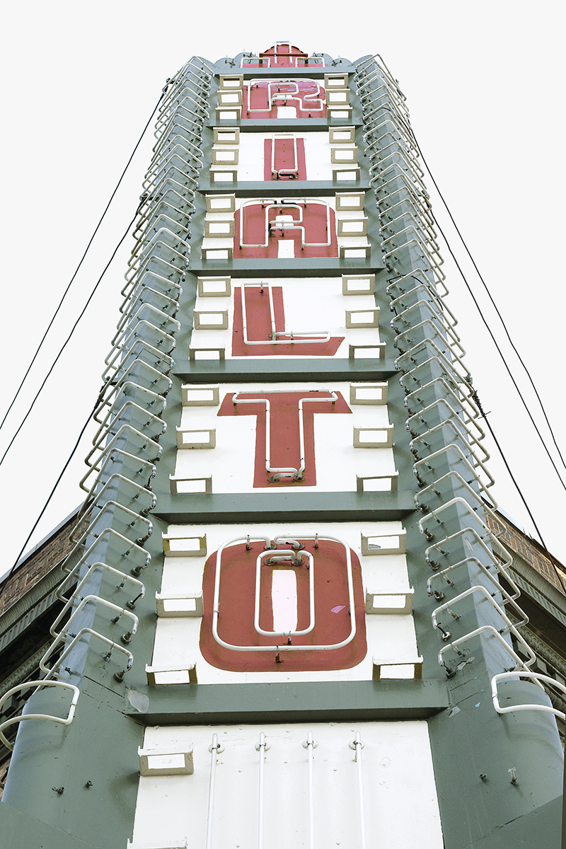 Rialto Theatre marquee, Casper, Wyoming