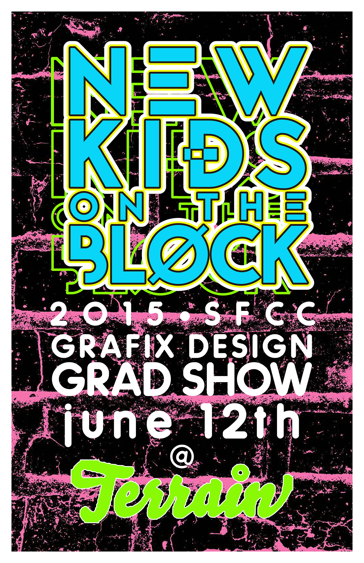 new kids on the block poster