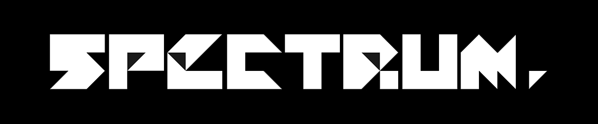 spectrum logo black and white