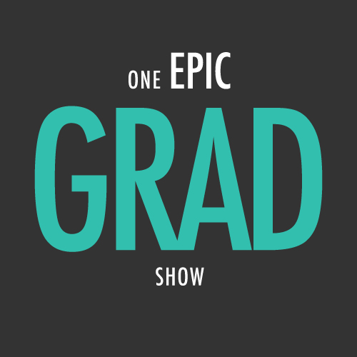 epic grad show card